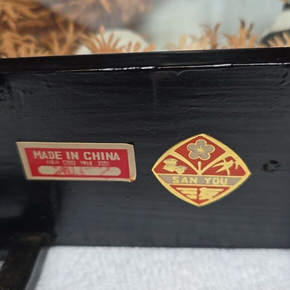 PANDA Bear Cork Art Diorama Peoples Republic China San You Hand Crafted 9" - Picture 6 of 10